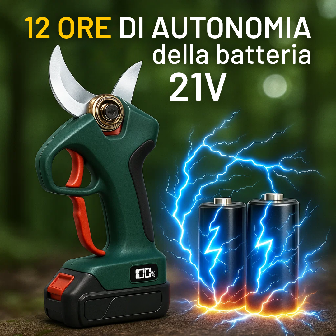 Cesoie A Batteria Senza Fili 21V - Accessori inclusi