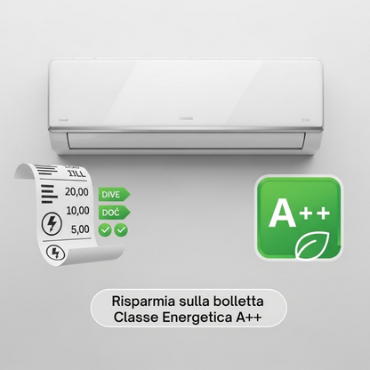 -50% | Condizionatore Portatile Senza Tubi - Raffredda, Riscalda, Purifica fino a 80 metri quadrati
